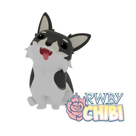 Zwei - RWBY CHIBI. Zwei Rwby, Ruby Rose Rwby Cute, Combat Skirt, Rwby Zwei, Ice Queendom, Rwby Milk And Cereal, Rwby Ice Queendom, Rwby Chibi, Rwby Blake And Yang