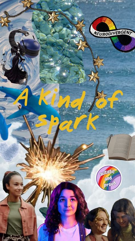 A kind of spark ✨️ A Kind Of Spark, Spark Book, Special Interest, Book Aesthetic, A Team, Wallpapers, Reading, In This Moment, Tv