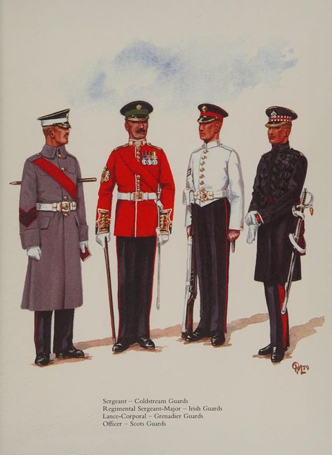 French Grenadier, Scots Guards, Scottish Army, British Guard, Irish Guards, Red Coats, Coldstream Guards, British Army Uniform, Army Poster