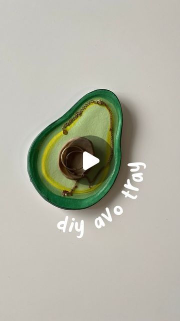 Crockd on Instagram: "Yes I’ll add avocado…. save this for your next crafternoon 🫶

Shop craft kits at the link in @getcrockd bio!

#potteryideas #claycreation #instaclay #ceramics #airdryclay #diy #makersmovement #giftidea #giftguide #creative #hobbyideas" Avocado Craft, February 19, Clay Creations, Air Dry Clay, Craft Kits, Gift Guide, Avocado, Art Painting, Ceramics