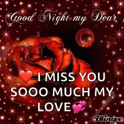 Good Night My Dear Miss You GIF - GoodNightMyDear MissYou - Discover & Share GIFs Good Night Miss You, Good Night My Dear, Good Night Photos Hd, Good Night Honey, Love Good Night, Sweet Good Night Messages, Good Night Photo, Sweet Dream Quotes, Sweet Dreams My Love