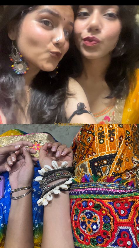 Story ideas ft navratri Navratri Story Ideas, Navratri Story, Navratri Pics, Pics With Bestie, Navratri Poses, Bff Poses, Traditional Aesthetic, Ig Feed, Quick Outfits