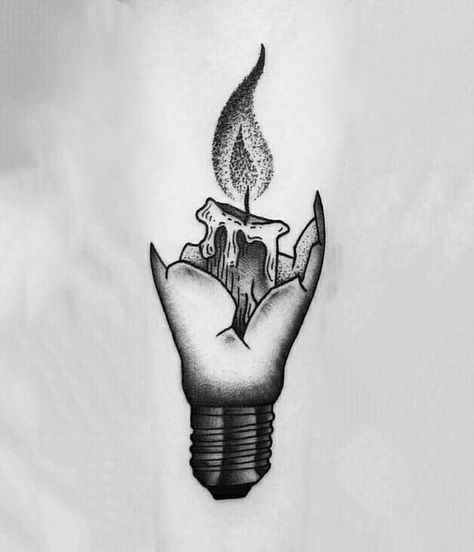 Lost Soul Tattoo, Broken Lightbulb, Bulb Tattoo, Soul Tattoo, Black Work, Lost Soul, Tree Tattoo, New Tattoos, Blackwork