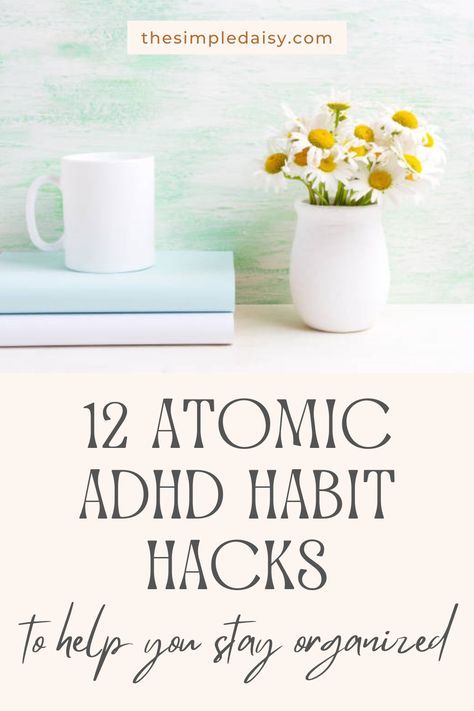 Here are 12 great takeaways I got from reading Atomic Habits. As a professional organizer with ADHD, I strongly believe that it’s our habits that are at the core of why some of us stay more organized than others. If you have ADHD, these tips will go a long way in keeping you organized from day to day. Reading Atomic Habits, Atomic Habits, Mental Health Facts, More Organized, Professional Organizer, Day To Day, Mental And Emotional Health, Health Facts, To Day