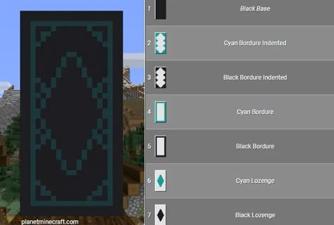 Dragon Carpet Minecraft, Shield Banner Design Minecraft, Blue Banner Minecraft, Minecraft Banner Recipes, Minecraft Banner Patterns Loom, Banner Shop Minecraft, Useful Minecraft Builds, Minecraft Flags Banners, Minecraft Banner Designs Tutorial