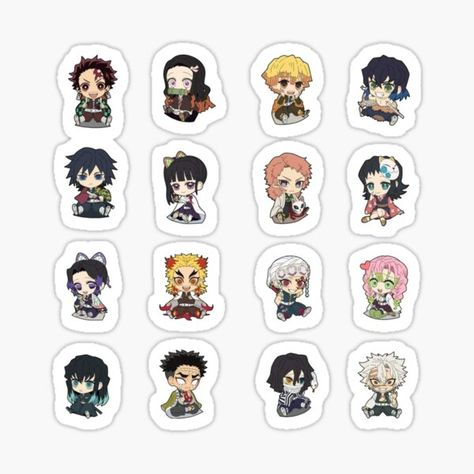 Anime Stickers | Redbubble Iphone Stickers, Anime Paper, Buy Stickers, Images Kawaii, Anime Drawing Books, Stickers Kawaii, Anime Printables, Tumblr Stickers, Scrapbook Stickers Printable