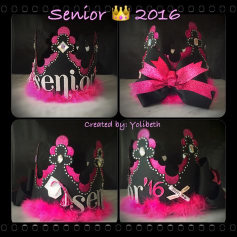 DIY senior crown '16 Senior Crown Ideas Black, Burger King Crown, Senior Year Diy, Senior Crown Ideas, Senior Class Shirts, Senior Year Fun, King And Queen Crowns, Senior Crowns, Princess Crowns