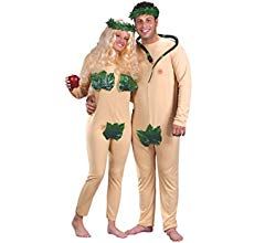 Costumes You Can Make At Home, Teacher Halloween Costumes Group, Adam And Eve Bible, Eve Costume, Burgundy Casual Dress, Couple Halloween Costumes For Adults, New Years Eve Weddings, Halloween Costumes For Couples, Group Costumes