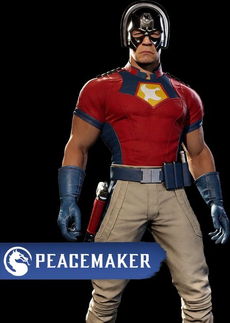 John Cena as Peacemaker in Mortal Kombat 1 (2023) Christopher Smith, The Peacemaker, Comics Characters, Dc Comics Characters, Learning To Trust, Dc Comic, Comic Character, A R, Dc Comics