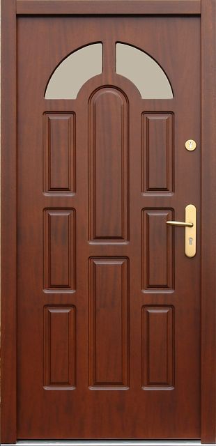 Pintu Ganda, Door Design Ideas, Modern Wooden Doors, House Main Door Design, Single Door Design, Front Door Design Wood, Wooden Front Door Design, Wooden Main Door Design, Home Door Design