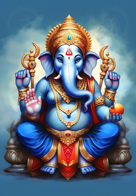 Little Kanha Ji Images, Ganesha Art Illustration, Ganesha Artwork, Ganesh Tattoo, Ganesh Ji Images, Ganpati Bappa Wallpapers, Ganpati Bappa Morya, Ganesh Art Paintings, Shri Ganesh Images