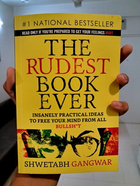 The Rudest Book Ever, Rudest Book Ever, Genre Of Books, Writing Style, Types Of Books, Free Mind, Pursuit Of Happiness, Brutally Honest, Self Help Book