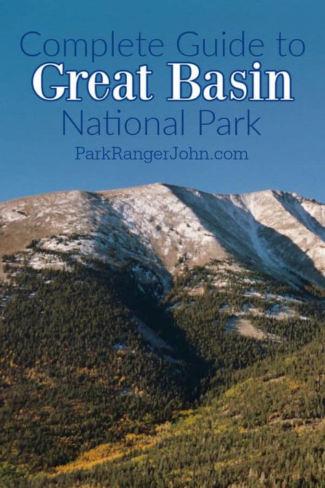 Epic Guide to Great Basin National Park in Nevada including things to do, hiking, camping, nearby lodging, history, how to get to the park and more. Nevada National Parks, Utah National Parks Road Trip, Bristlecone Pine, Great Basin National Park, Us Forest Service, Great Basin, National Park Road Trip, Utah National Parks, Park Ranger