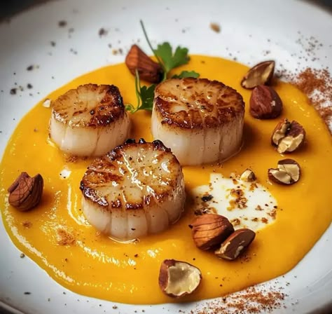 Recettes chef - My WordPress Blog Gastronomic Food, Seafood Scallops, Coquille St Jacques, Budget Family Meals, Cheap Meal Ideas, New Year's Food, Cheap Meal, Cheap Dinner Recipes, Tasty Meals