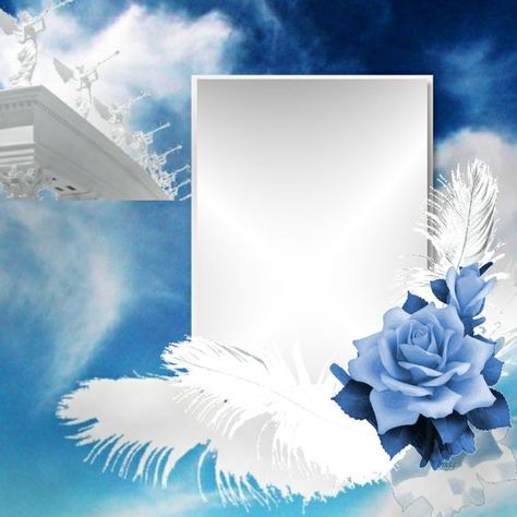 Angel Wings Pictures, Birthday Wishes In Heaven, Heaven Images, Flower Stationary, Heaven Pictures, Happy Birthday In Heaven, Memory Design, Birthday In Heaven, Floral Cards Design