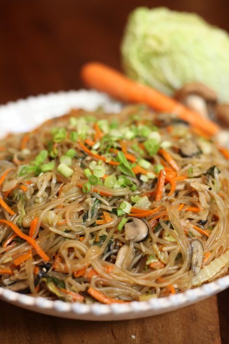 Chap Chae Sides For Korean Bbq, Korean Bbq Sides, Chap Chae Recipe, Chapchae Recipe, Korean Bbq Side Dishes, Chap Chae, Jap Chae, Korean Side Dishes, Korean Recipes