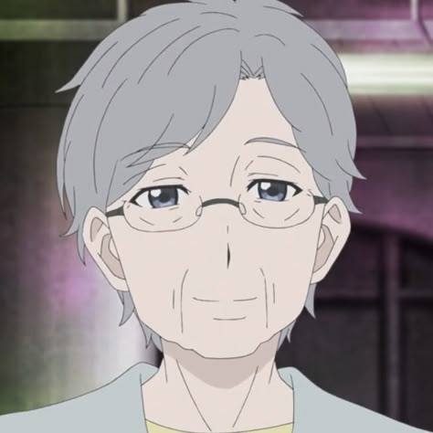 Anime Elderly Woman, Grandparent Drawing, Anime Grandparents, Anime Old Woman, Anime Grandma, Old Woman Character Design, Anime Base, Animation Reference, Old Anime