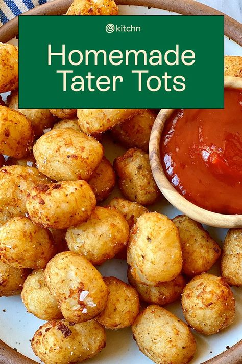 Frozen Tater Tots, Homemade Tater Tots, Tater Tot Recipes, Potato Tots, Easy Keto Meal Plan, Best Casseroles, Tater Tots, How To Cook Potatoes, Potato Dishes