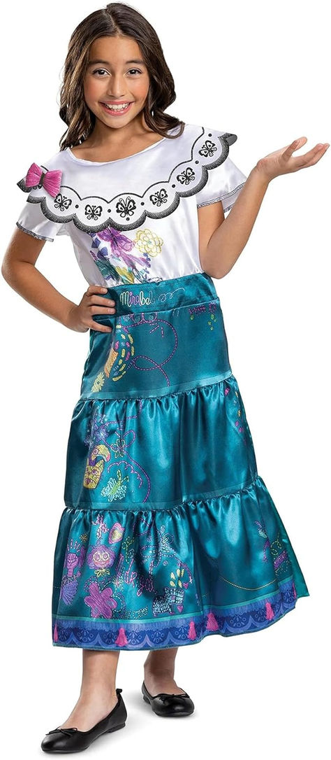 Disguise Encanto Child Mirabel Classic Costume Mirabel Madrigal, Disney Dress Up, Costume Disney, Classic Halloween Costumes, Disney Encanto, Theatre Costumes, Disney Costumes, Disney Dresses, Classic Kids