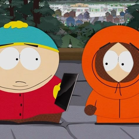 South Park Cartman And Kenny, Cartman X Kenny, Kenny X Cartman, Kenny And Cartman, Cartman And Kenny, Kenny Mccormick, Kenny South Park, Eric Cartman, South Park Funny