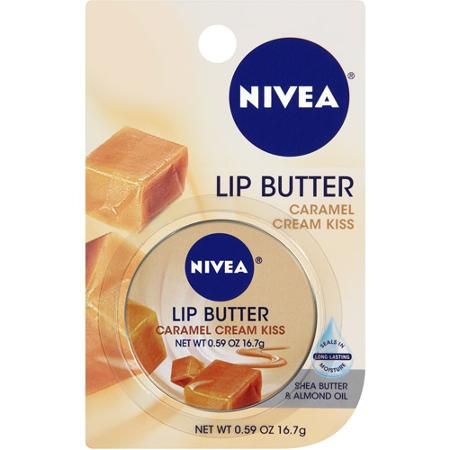 NIVEA Caramel Cream Kiss Lip Butter, 0.59 oz Nivea Lip Butter, Nivea Lip Balm, Lip Treatments, Butter Caramel, Caramel Cream, Caramel Creams, Butter Oil, Lip Butter, Lip Balm Gloss