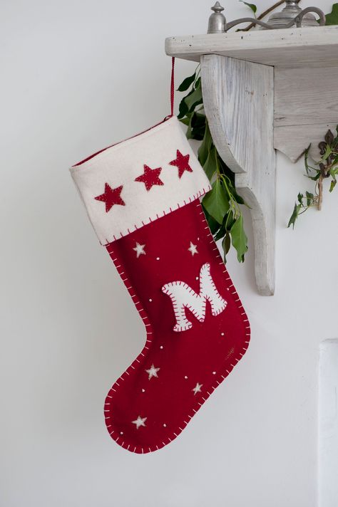 Jan Constantine Christmas Collection | My Christmas Collecti… | Flickr Stocking Inspo Christmas, Stocking Decorations Diy, Diy Christmas Stocking Decorating Ideas, Cute Christmas Stocking Designs, Diy Stocking Ideas, Christmas Boots Diy, Christmas Boots Decoration, Diy Felt Stocking, Embroidery Stockings Christmas Diy