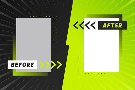 Before After Post Design, Before And After Design Template, Before And After Graphic Design, Before And After Template Design, Before After Graphic Design, Before And After Template, After Wallpaper, Standee Design, Wallpaper Template