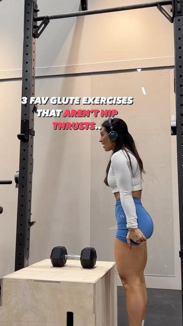 Hip Thrusts Dumbell, Hip Thrust Alternative, Bulgarian Split Squats Alternative, Rdls With Dumbbells, Hip Thrust Bench, Hip Thrust Workout, Dumbbell Hip Thrust, Killer Leg Workouts, Single Leg Hip Thrust