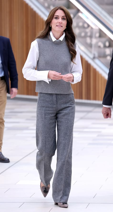 Kate Middleton Proves That Sweater Vests Can Be Cool | Vogue