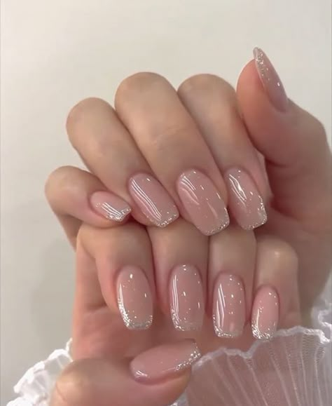 Bride Nails Wedding Elegant, Weding Nails, Wedding Gel Nails, Bride Nail Art, Nails For Brides, Bachelorette Nails, Wedding Nails For Bride Bridal, Elegant Wedding Nails, Simple Wedding Nails