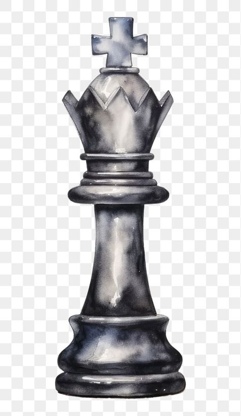 Chess Png, Bishop Chess, King Chess Piece, King Drawing, Chess King, Black King, Chess Game, Chess Pieces, Printable Image