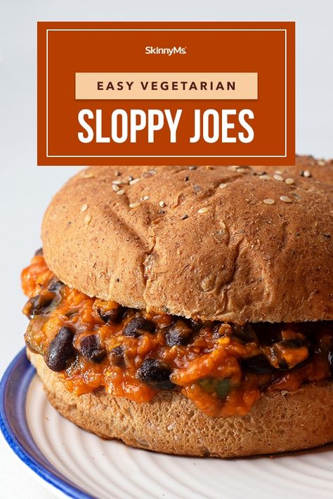 Sloppy Joe Vegetarian, Vegetarian Sloppy Joe Recipe, Sloppy Joe Recipes, Vegetarian Sloppy Joes, Apartment Meals, Homemade Sloppy Joe Sauce, Vegetarian Sandwiches, Crisp Recipes, Sweet Potato Chips Baked