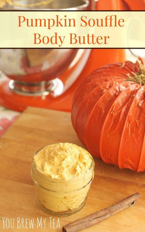 Pumpkin Souffle Body Butter | Homemade Beauty Products | Homemade Pumpkin Body Butter | DIY Body Butter | Whipped Body Butter Pumpkin Beauty Products, Fall Body Butter, Pumpkin Body Butter, Pumpkin Spice Body Butter, Butter Homemade, Pumpkin Souffle, Diy Pumpkin Spice, Homemade Body Butter, Homemade Pumpkin Spice