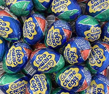 Amazon.com: candy!!!!!!!!!!!!!!!!!!! Cadbury Milk Chocolate, Creme Eggs, Filled Candy, Cadbury Eggs, Cadbury Creme Egg, Individually Wrapped Candy, Candy Egg, Chocolate Creme, Chocolate Egg