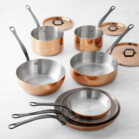 Summer Cocktail Menu, Copper Cookware Set, College Kitchen, Grilling Guide, Summer Table Settings, Induction Cookware, Cast Iron Handles, Copper Cookware, Cheese Tasting