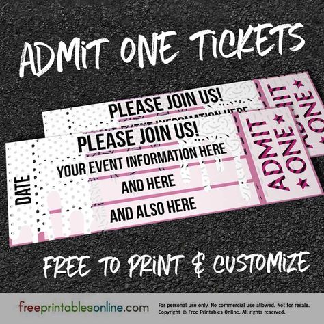 Drip Drop Admit One Ticket Template Fundraiser Tickets Template, Fake Tickets Gift, Ticket Template Free Printables Editable, Editable Concert Ticket Template Free, Ticket Design Template Free Printable, Tickets Printable Free, Admit One Ticket Template, Free Ticket Template, Concert Ticket Template Free