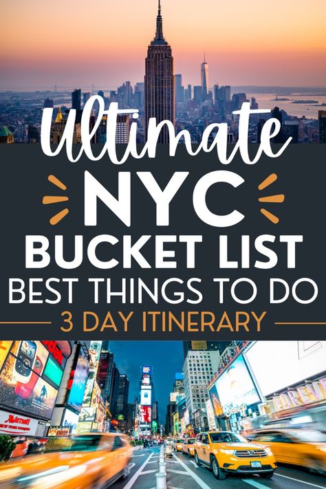 Planning 3 days in New York City? This NYC itinerary is perfect for first timers. It includes the best things to do in New York, where to stay, what to eat, and the most instagramable spots in NYC. Walking New York City, New York City Trip Itinerary, New York In Two Days, New York Sightseeing Map, Nyc Billionaires Row, New York City 4 Day Itinerary, New York 30th Birthday, New York 2 Days, What To See In Nyc