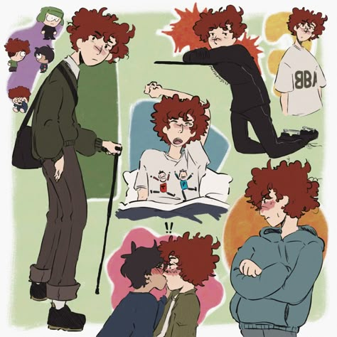 Kyle Sp, Style Sp, Kyle South Park, Style South Park, Kyle Broflovski, South Park Funny, Tweek Y Craig, Tumblr Aesthetic, South Park Fanart