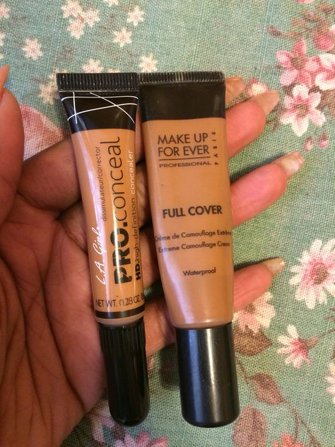 2016 Makeup Products, La Girl Pro Concealer, Waterproof Concealer, Best Concealer, Makeup Artist Tips, School Makeup, Makeup Concealer, Make Up Inspo, Make Up For Ever