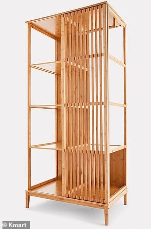 Bamboo Wardrobe, Bamboo Shelving, Ikea Stand, Cheap Wardrobes, Popular Furniture, Ikea Wardrobe, Wooden Closet, Jean Marc, Wooden Wardrobe