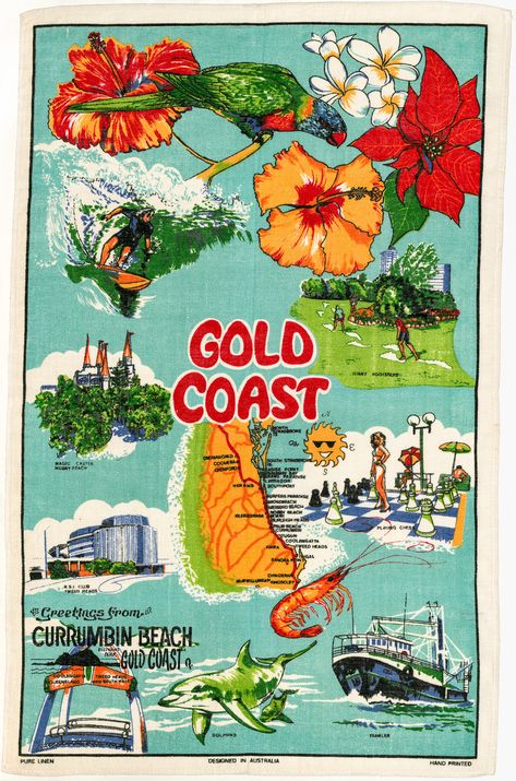 Gold Coast, item no. 53 | Creator: Unidentified. Location: C… | Flickr Summer Screensavers, Golden Coast, Elephant Rock, Beach Play, Australian Gold, Magic Castle, The Great Barrier Reef, Head Scarves, Gold Coast Australia