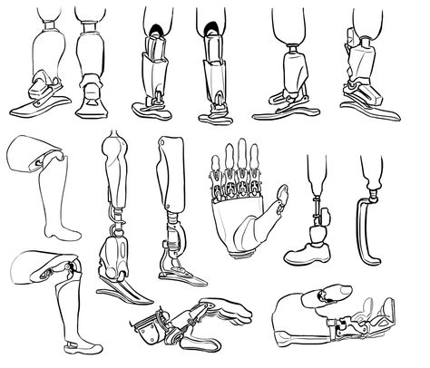 Prosthetic Drawing Reference, Prosthetics Drawing Reference, Prosthetic Leg Drawing Reference, Prosthetic Leg Reference, Prosthetic Arm Character Design, Bionic Leg Drawing, Leg Prosthesis Art, Robot Drawing Reference, How To Draw Prosthetic Leg