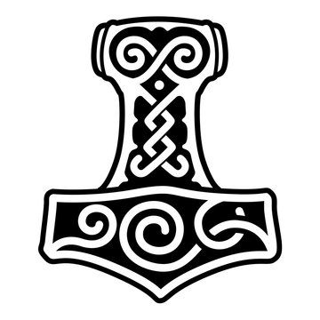 Mjolnir Drawing, Mjolnir Tattoo Design, Valkyrie Design, Ultimate Thor, Thor Hammer Tattoo, Mjolnir Tattoo, Diy Tattoos, Hammer Tattoo, Thor's Hammer Mjolnir