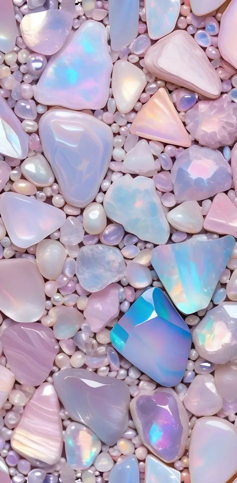 Opal Illustration, Opal Wallpaper, Rocks Background, Opal Background, Gemstone Wallpaper, Iphone Update, Rock Background, Neutral Dresses, Phone Wallpaper Pink