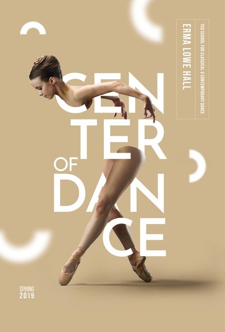 Center of Dance - Graphis Text And Image Design Compositions, Poster Composition, Dance Poster Design, Poster With Text, Text Composition, Mises En Page Design Graphique, Dance Logo, Ballet Posters, Fashion Poster Design