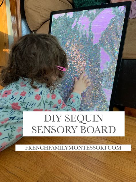 Diy Sensory Materials, Sensory Wall Bulletin Board, Sequin Wall Classroom, Sensory Sequin Wall, Sequin Sensory Board, Diy Sequin Sensory Board, Sequin Sensory Wall, Diy Sequin Wall, Sensory Wall Diy