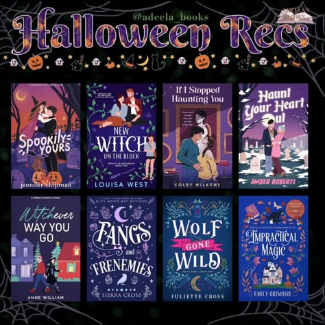 📚ೃ࿔ #AdeelaBookstagram ─── · · · · ✦ ❛ The Ultimate Guide To Halloween Book Recs ❜ SWIPE FOR MORE SLIDES OF WITCHY + VAMPIRE RECS & TROPE BOOs 👻 💀 𝕿𝖍𝖎𝖘 𝖎𝖘 𝕳𝖆�𝖑𝖑𝖔𝖜𝖊𝖊𝖓 𝖊𝖛𝖊𝖗𝖞𝖇𝖔𝖉𝖞 𝖒𝖆𝖐𝖊 𝖆 𝖘𝖈𝖊𝖓𝖊 🎃 Happy Halloween my spooky ghouls! I bring to you a ton of book recs to keep you ghoulish this thrilling night. Check out dedicated slides to witchy romances 🪄 and vampire recs 🦇 which I included in here for new followers (that was made for last year Halloween) find some Boo tropes too at the end. You'... Book Photos, New Followers, Book Recs, Halloween Books, I Love Books, Blue Moon, Happy Halloween, Books To Read, Slides