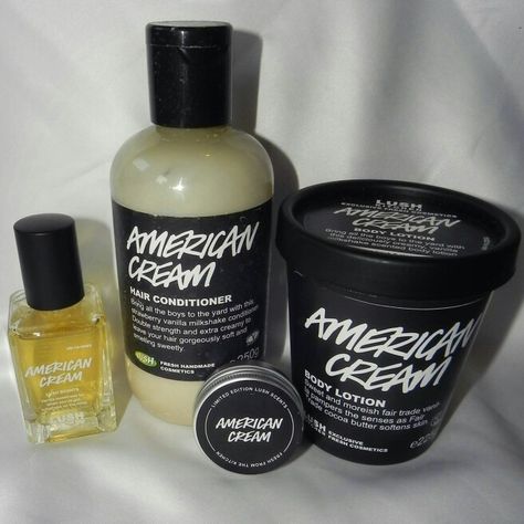 American Cream scent family! #Lush #Lushoxfordstreet #LushKitchen American Cream Lush, Lush American Cream, Lush Aesthetic, I Smell Good, Curly Hair Care Routine, Girl Therapy, Lush Products, Welcome To New York, Fall Mood Board