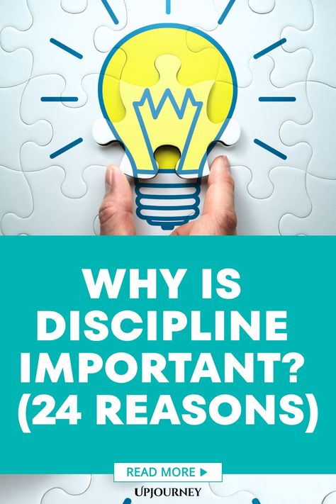 Discover the significance of discipline with 24 compelling reasons highlighted in this pin. Explore the benefits of cultivating discipline in various areas of life and learn how it can contribute to personal growth and success. Gain valuable insights into why maintaining discipline is crucial for achieving your goals and living a well-rounded life. Whether it's enhancing productivity, building resilience, or fostering self-improvement, understanding the importance of discipline can transform you Importance Of Discipline, Discipline Tips, Work Etiquette, Psychology Terms, Building Resilience, Goal Achievement, Happiness Journal, Friendship And Dating, Life Questions