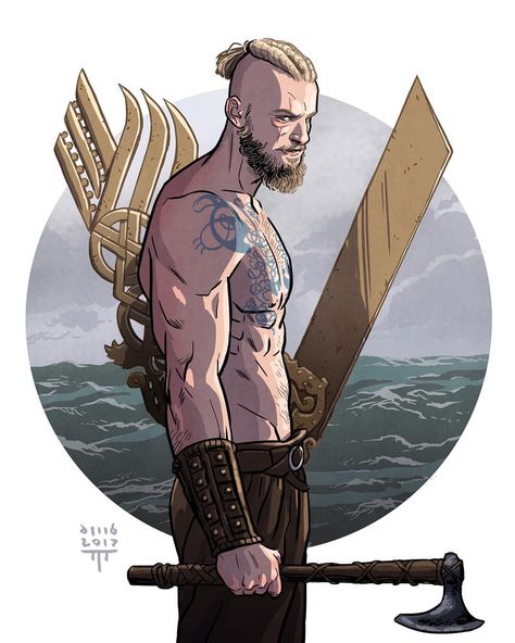 12.6 mil Me gusta, 129 comentarios - Travis Fimmel (@travisfimmelofficial) en Instagram: "Looks awesome. #Vikings" Male Viking, Vikings Season 5, Bjorn Vikings, Bjorn Ironside, Viking Drawings, Ivar Vikings, Sons Of Ragnar, Viking Wallpaper, Anime Art Style